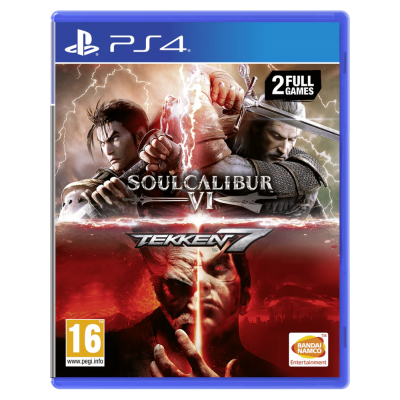 PS4 mäng Soul Calibur VI + Tekken 7